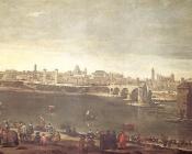 胡安 包蒂斯塔 马丁内斯 德尔 梅佐 : View Of Zaragoza